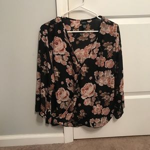 Floral Dress Shirt